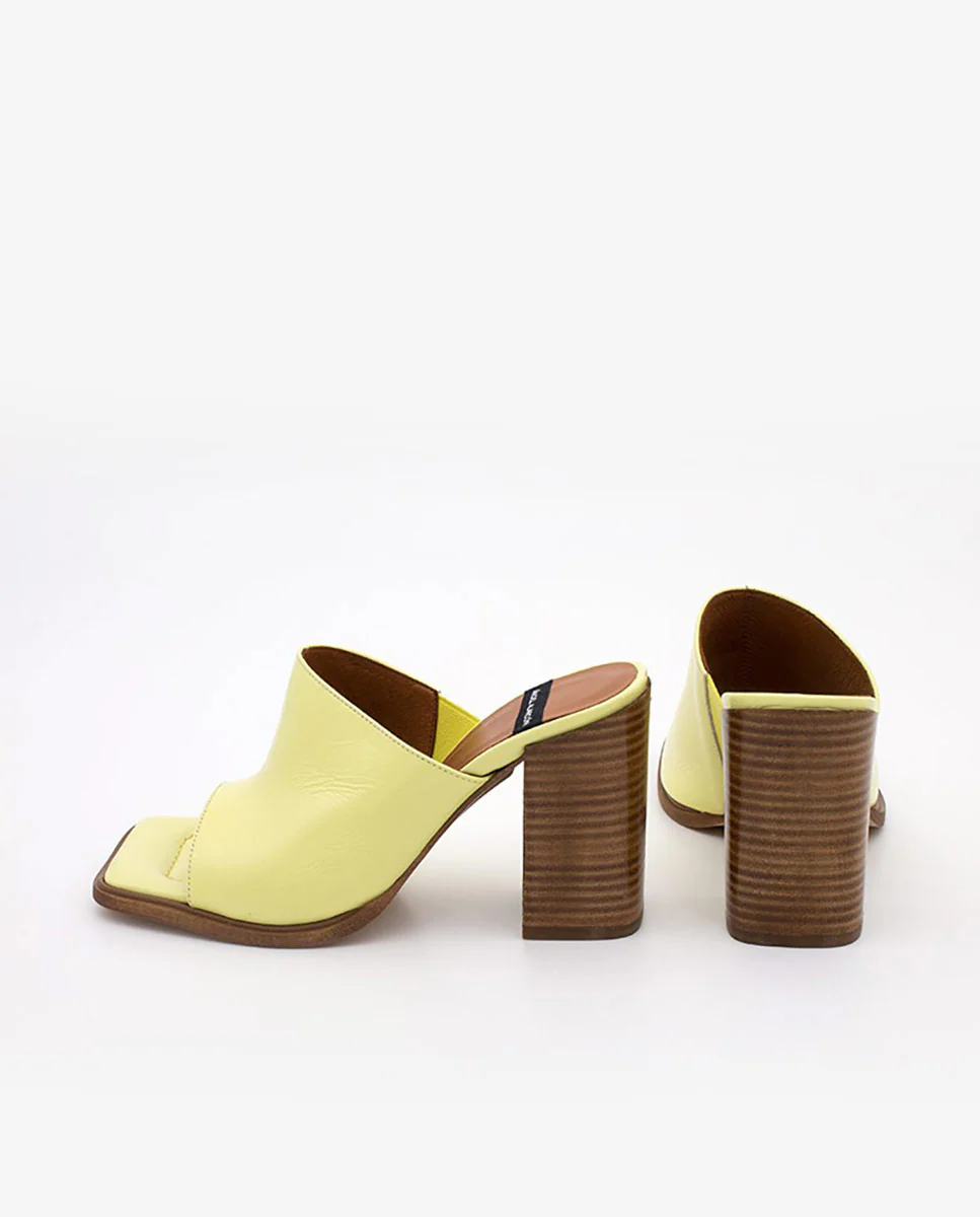 ABBA – Mule de tacón ancho y alto - Image 5