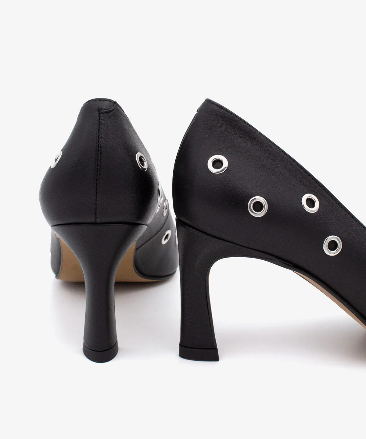 ADRIENE – Stiletto de mujer de piel elegante y moderno con tachas - Image 5