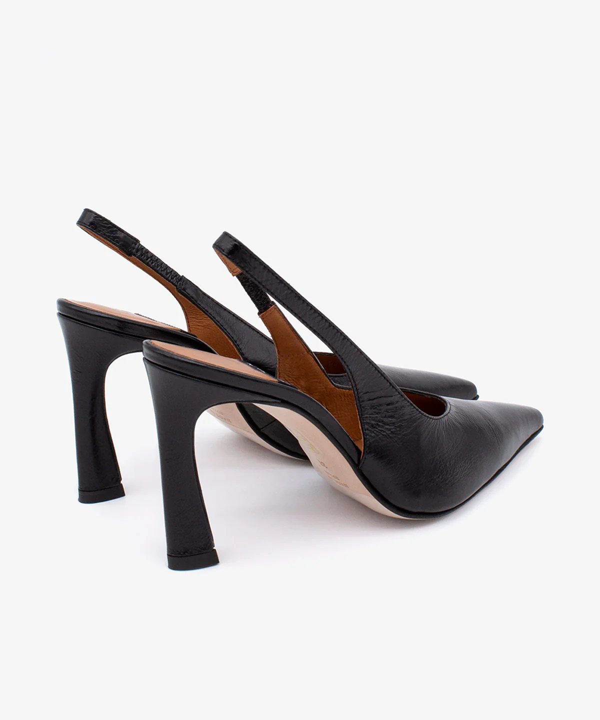 AINA – Stiletto destalonado con tacón alto de piel texturizada - Image 8