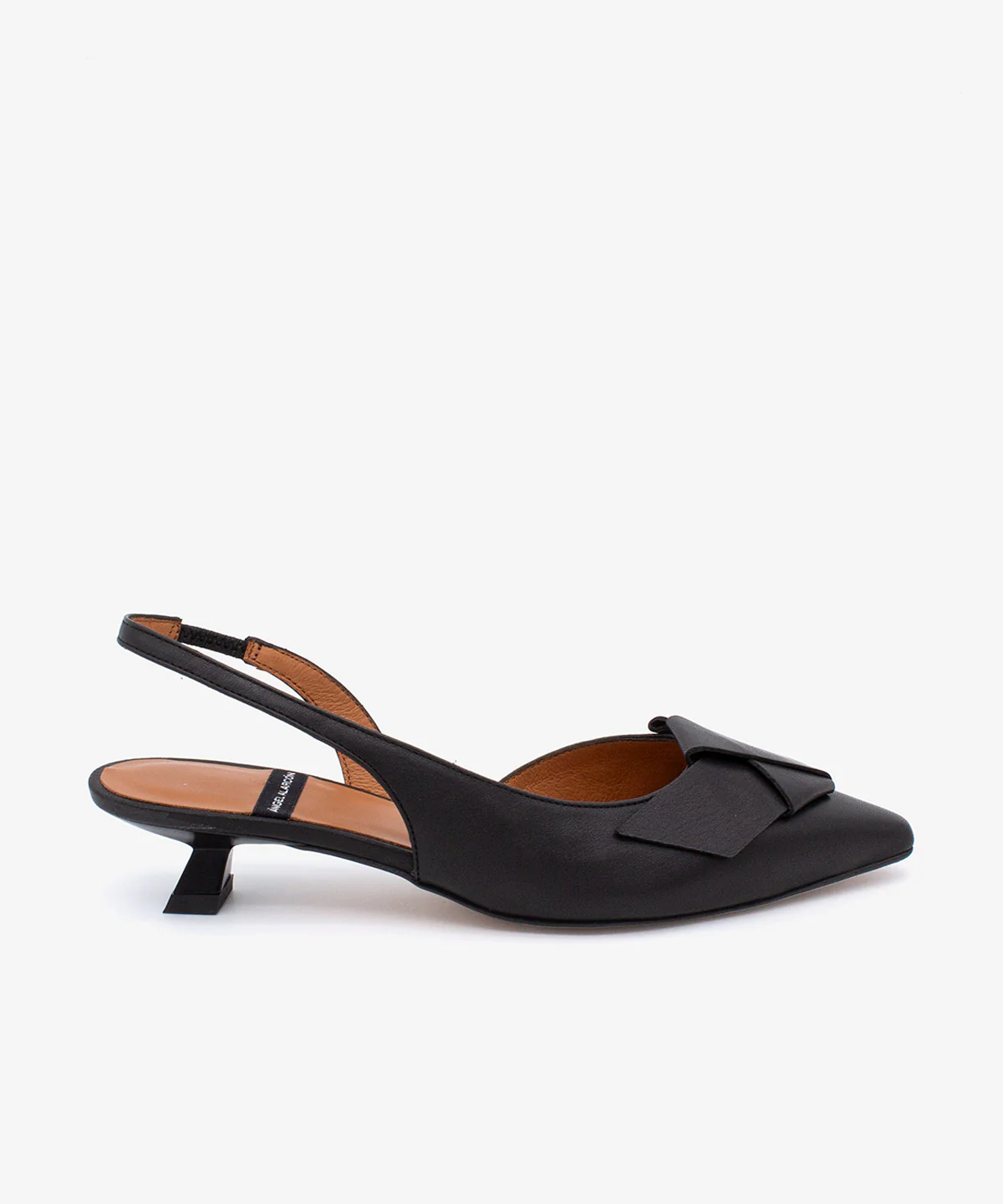 ALINE – Zapatos de salón destalonados de punta fina con lazo de piel - Image 16