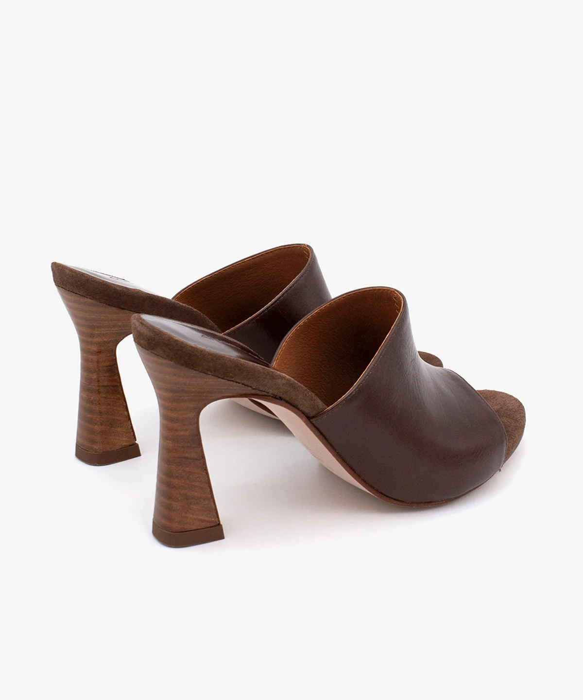 ALMAU – Mules de vestir elegantes con tacón alto de piel texturizada - Image 5