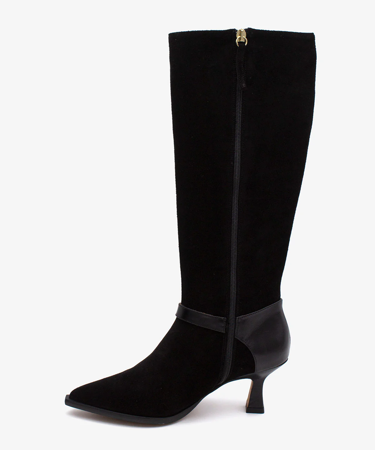 AMAYA – Bota de caña alta con tacón fino y hebilla - Image 4