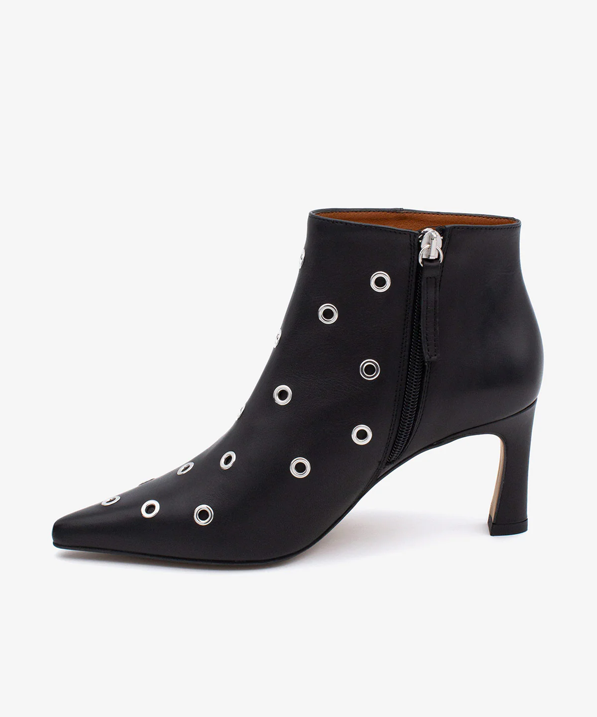 CLARINE – Botines con tacón cómodo y tachas de piel - Image 4