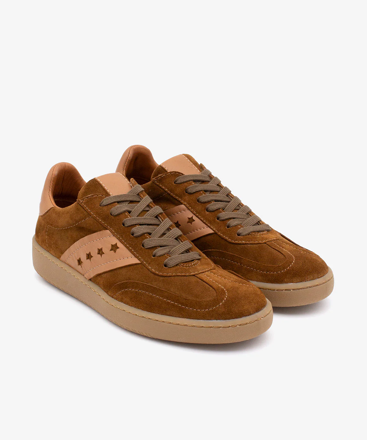 DEBORAH - Sneakers de mujer retro elegantes de serraje - Image 4