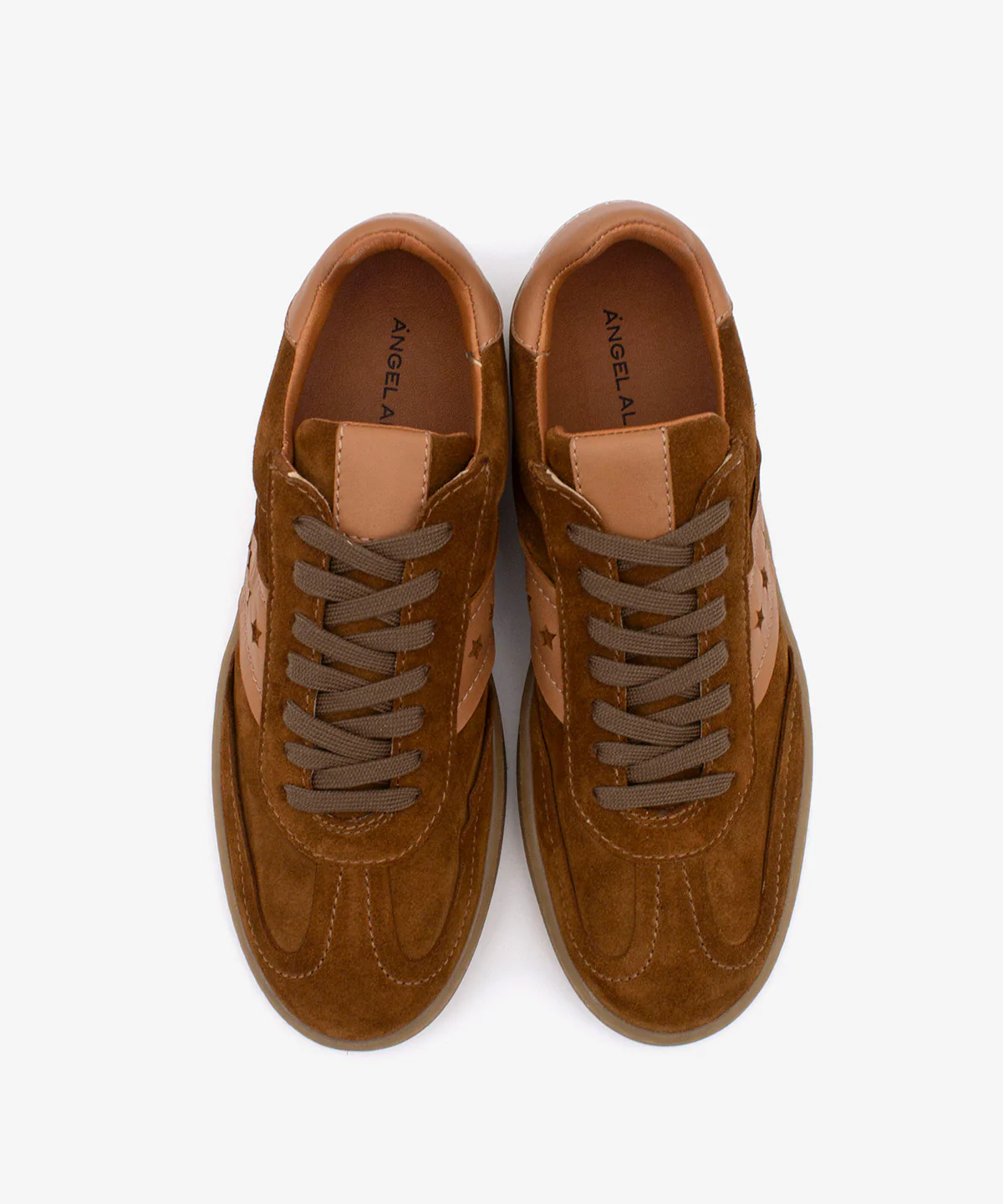 DEBORAH - Sneakers de mujer retro elegantes de serraje - Image 7