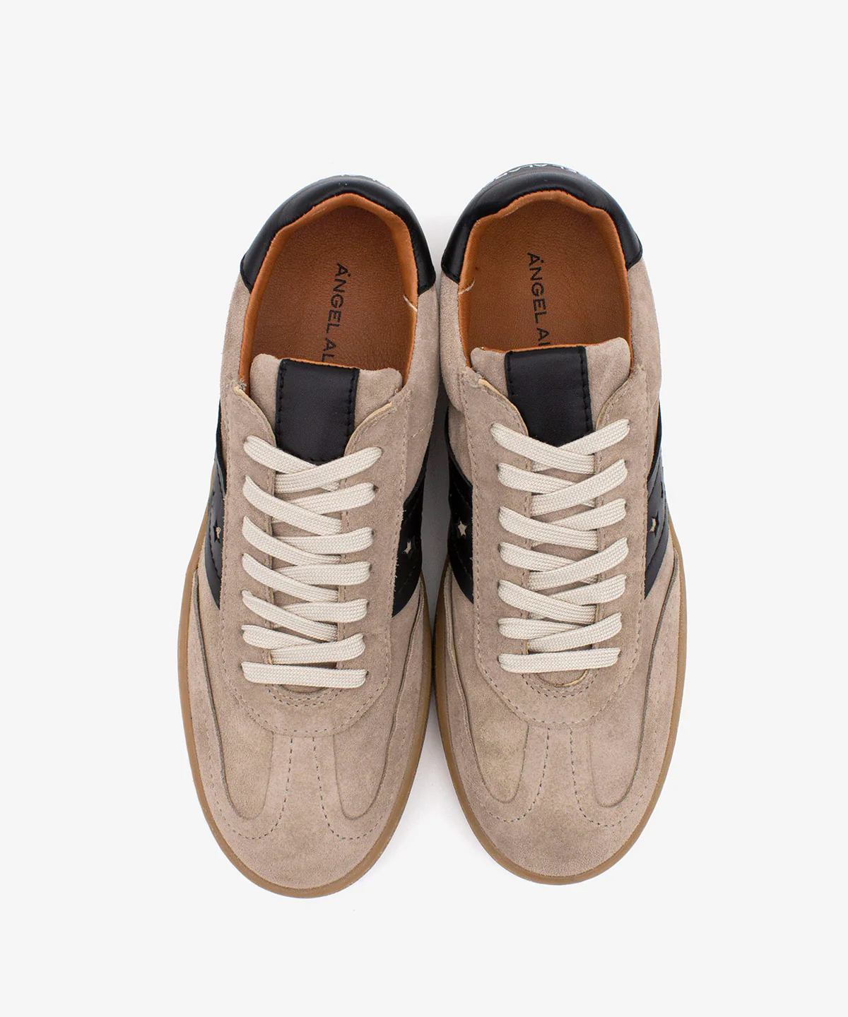DEBORAH - Sneakers de mujer retro elegantes de serraje - Image 8