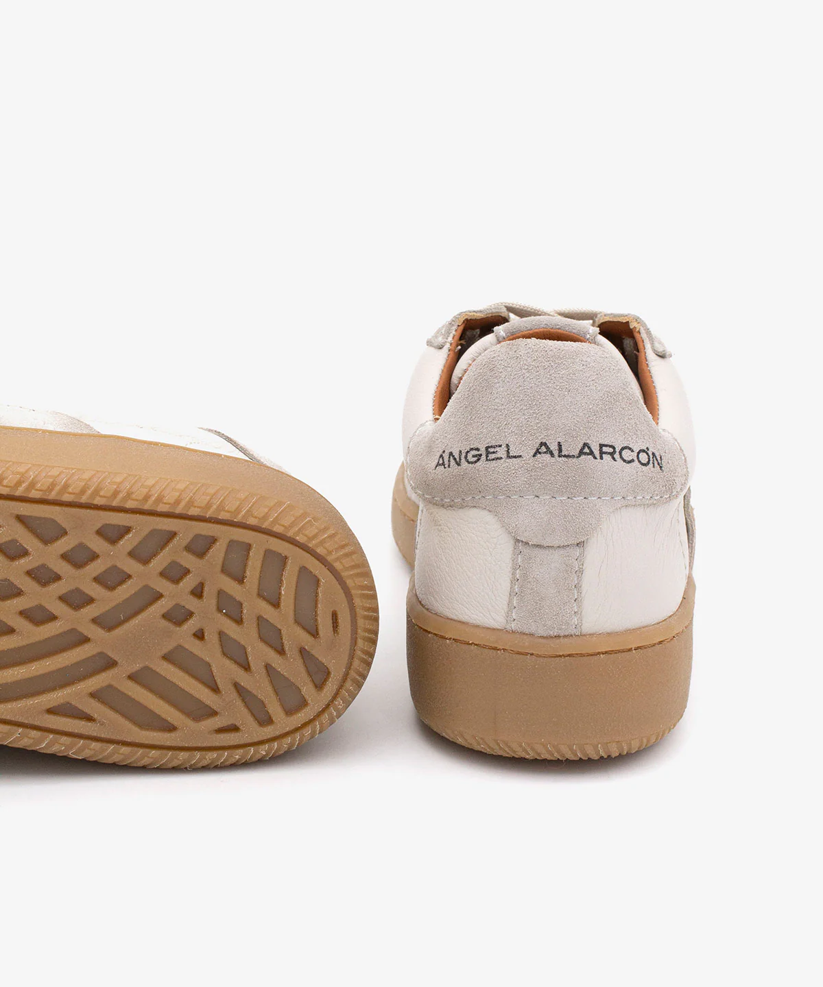 DEBORAH - Sneakers de mujer retro elegantes de serraje y piel - Image 7