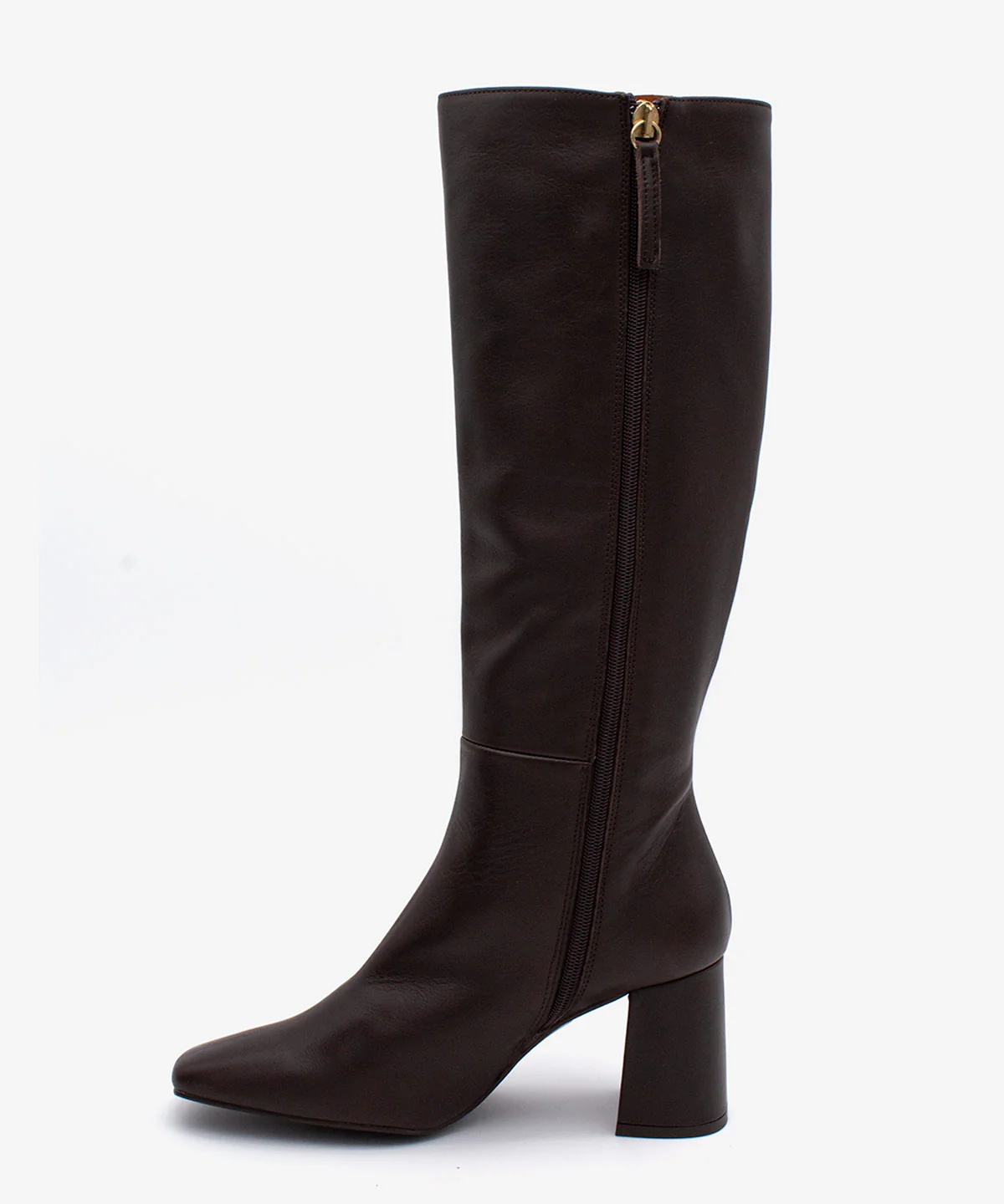 DORANA – Bota de mujer con tacón ancho y cremallera interna de piel - Image 10