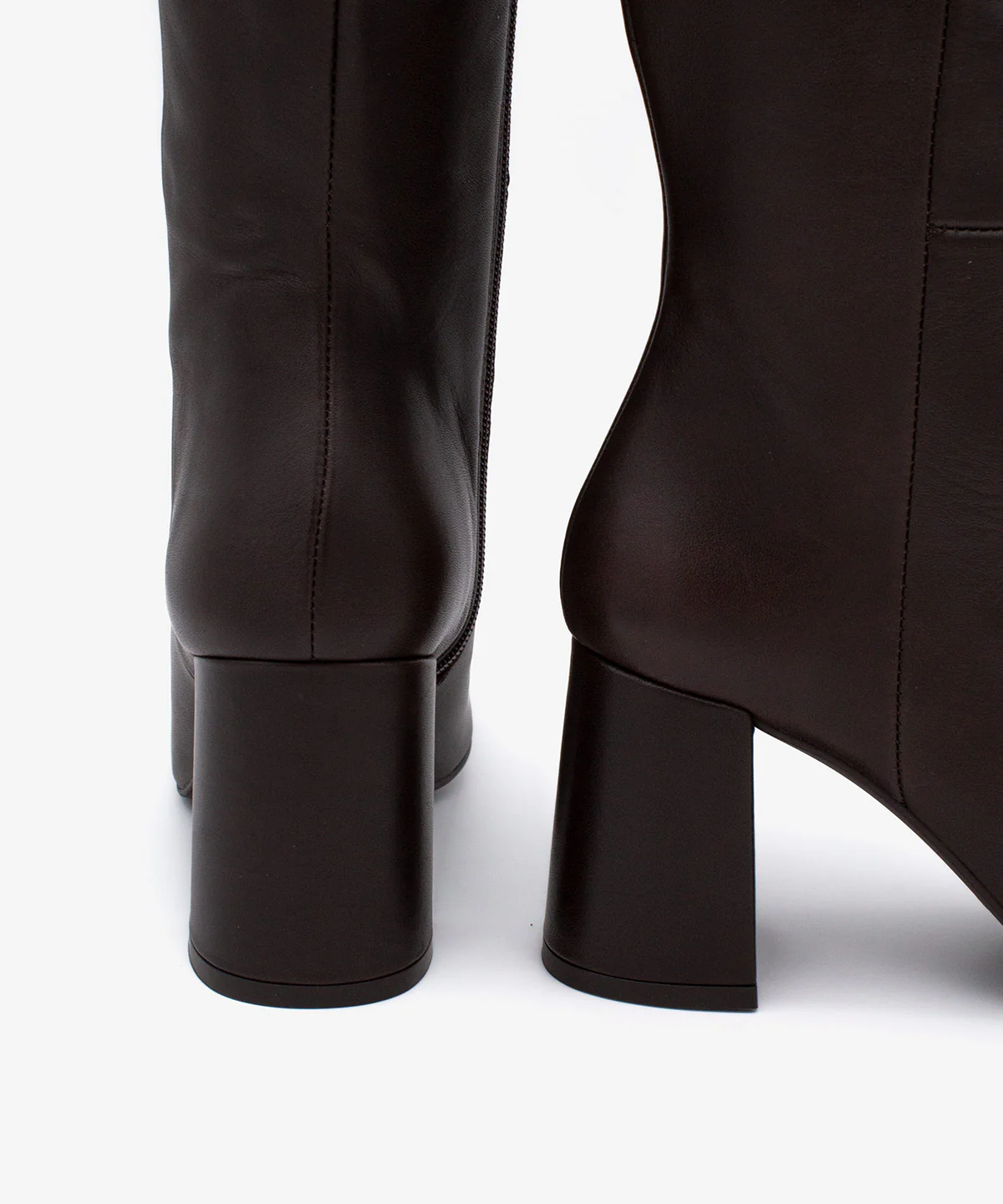 DORANA – Bota de mujer con tacón ancho y cremallera interna de piel - Image 12