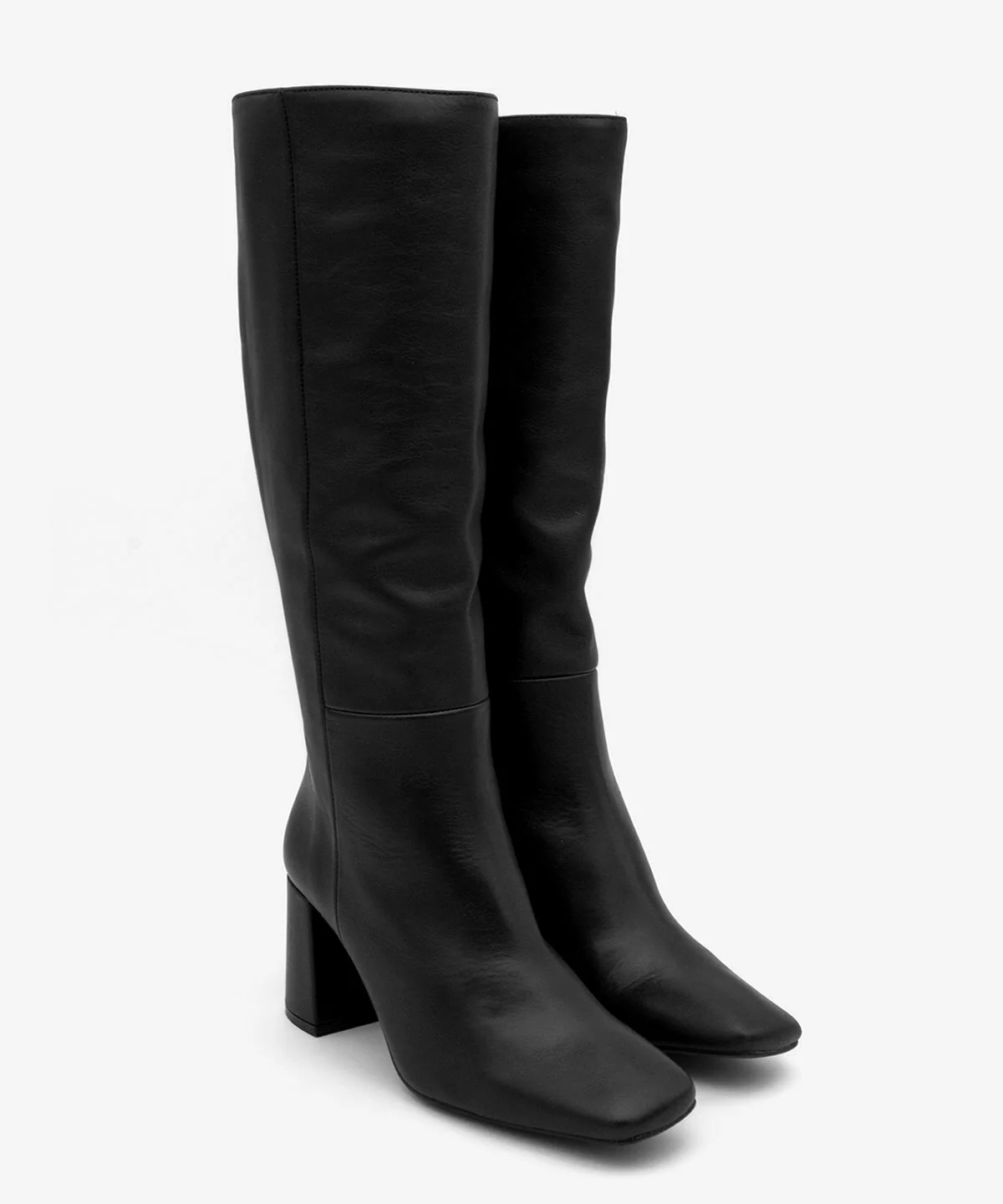 DORANA – Bota de mujer con tacón ancho y cremallera interna de piel - Image 2