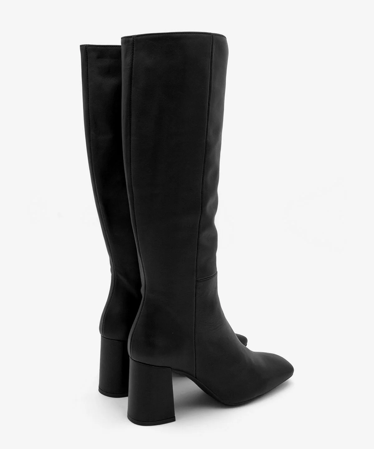 DORANA – Bota de mujer con tacón ancho y cremallera interna de piel - Image 3