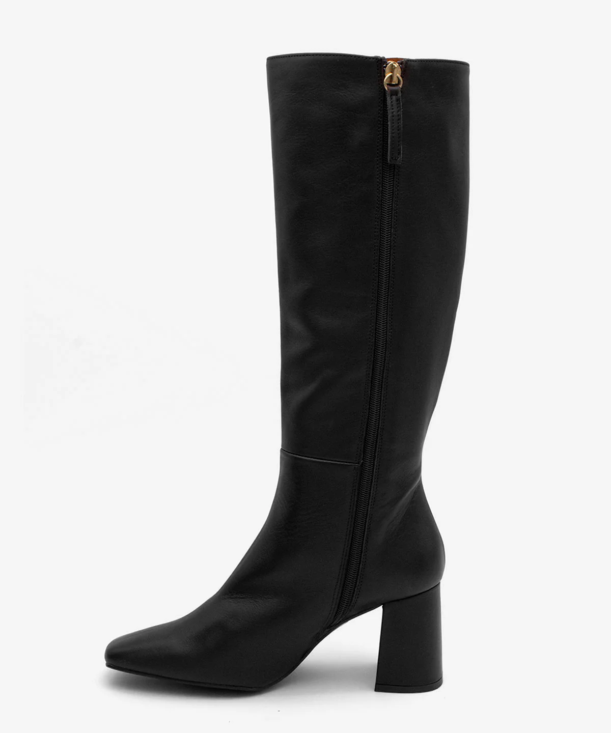 DORANA – Bota de mujer con tacón ancho y cremallera interna de piel - Image 4
