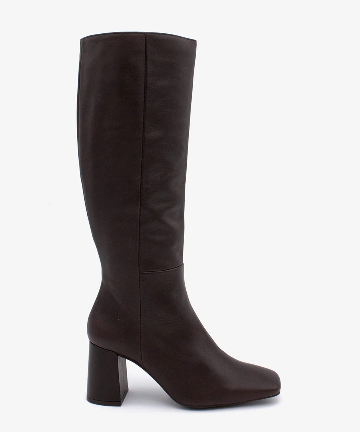 DORANA – Bota de mujer con tacón ancho y cremallera interna de piel - Image 7