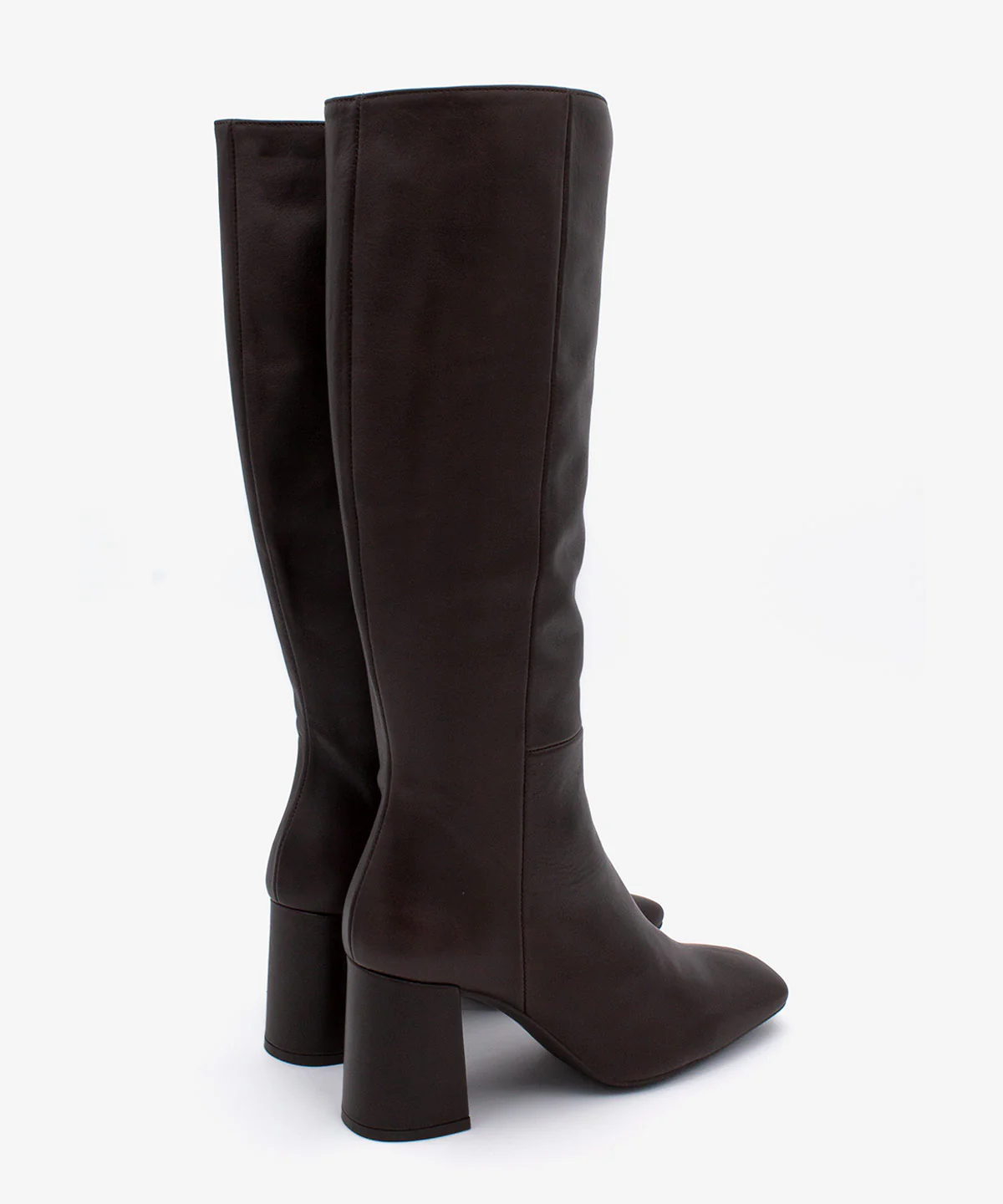 DORANA – Bota de mujer con tacón ancho y cremallera interna de piel - Image 9