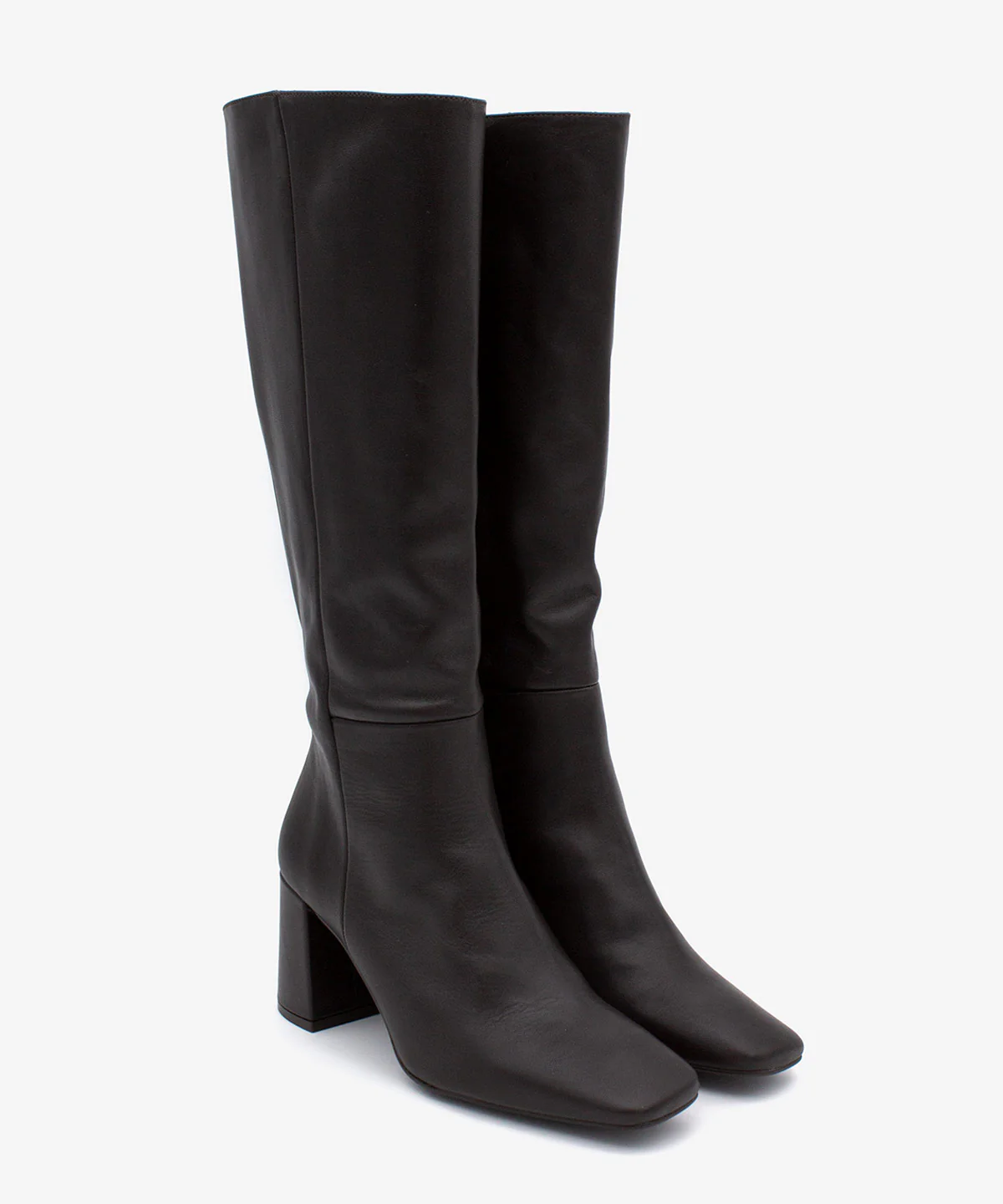 DORANA – Bota de mujer con tacón ancho y cremallera interna de piel suave - Image 10