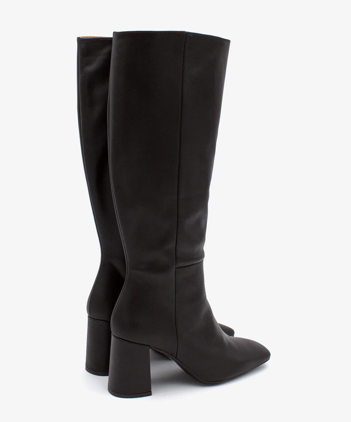 DORANA – Bota de mujer con tacón ancho y cremallera interna de piel suave - Image 11