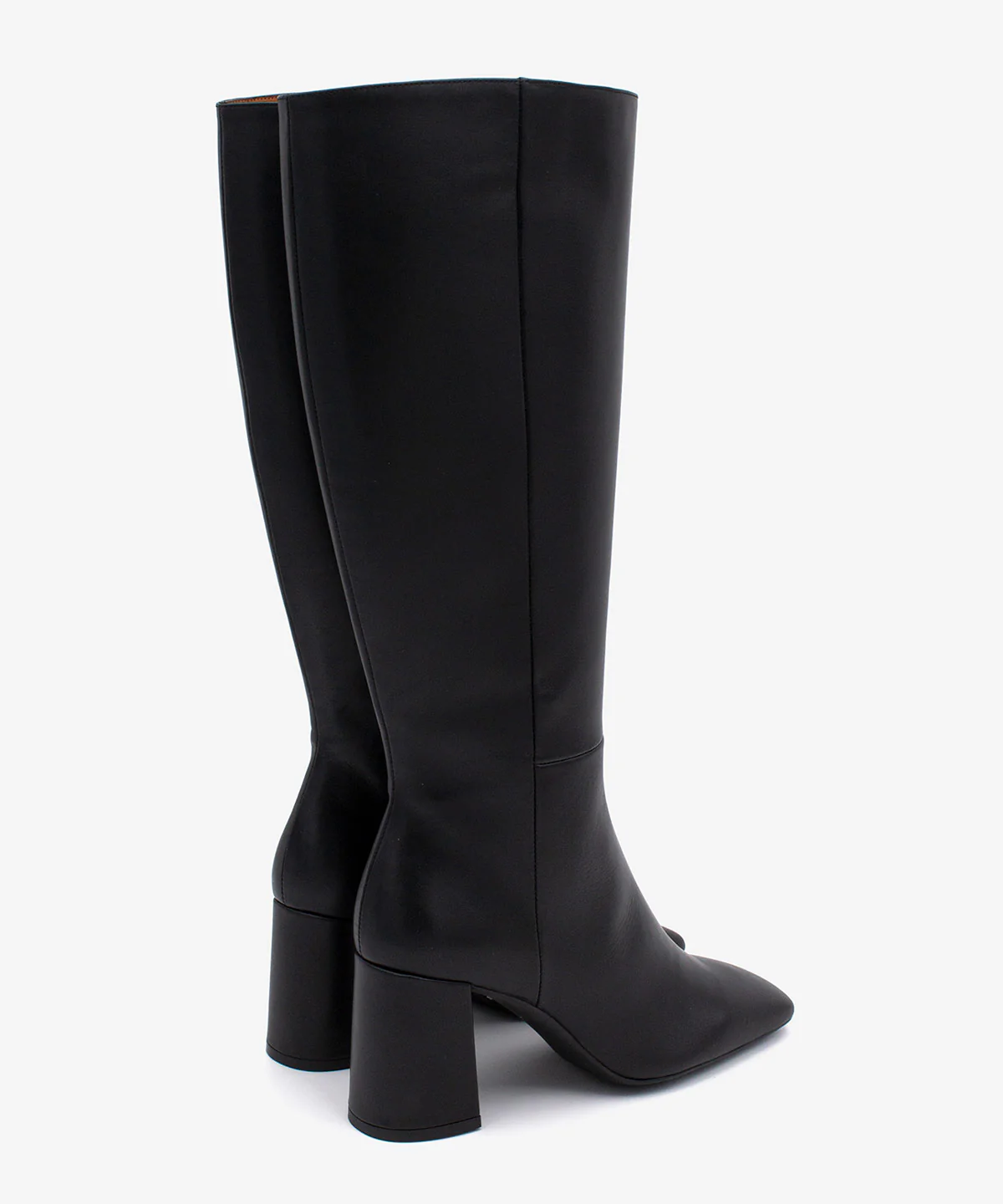 DORANA – Bota de mujer con tacón ancho y cremallera interna de piel suave - Image 5