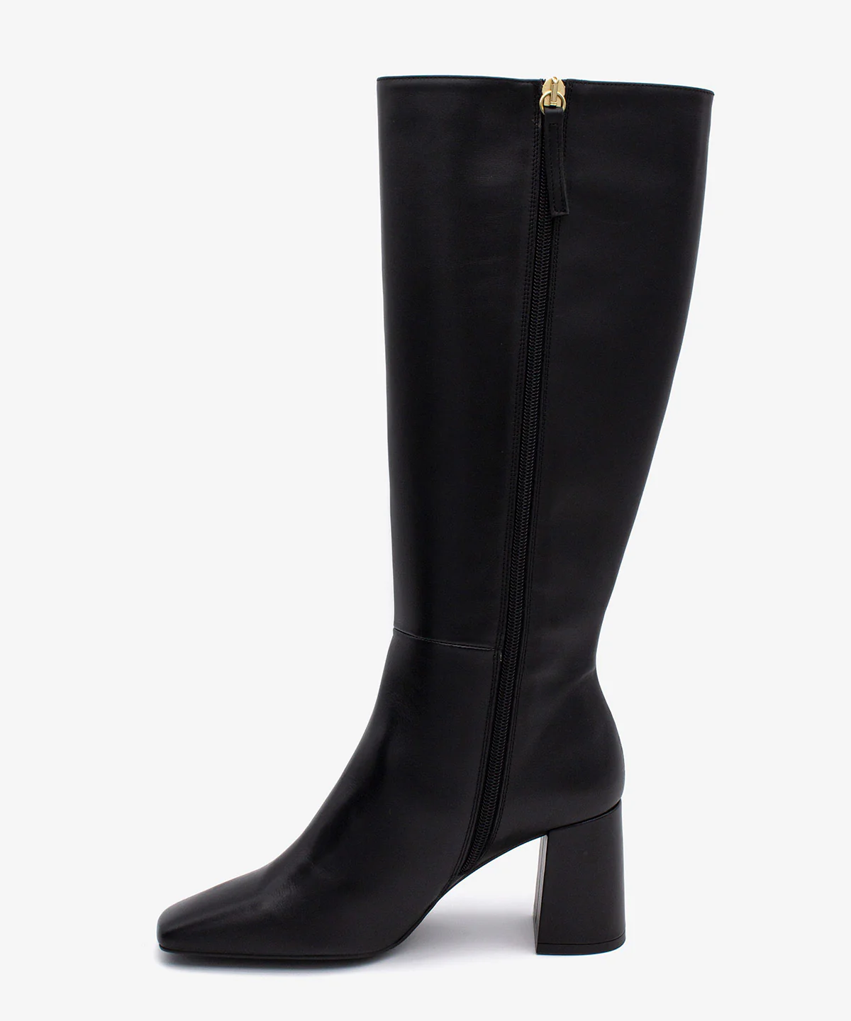 DORANA – Bota de mujer con tacón ancho y cremallera interna de piel suave - Image 6