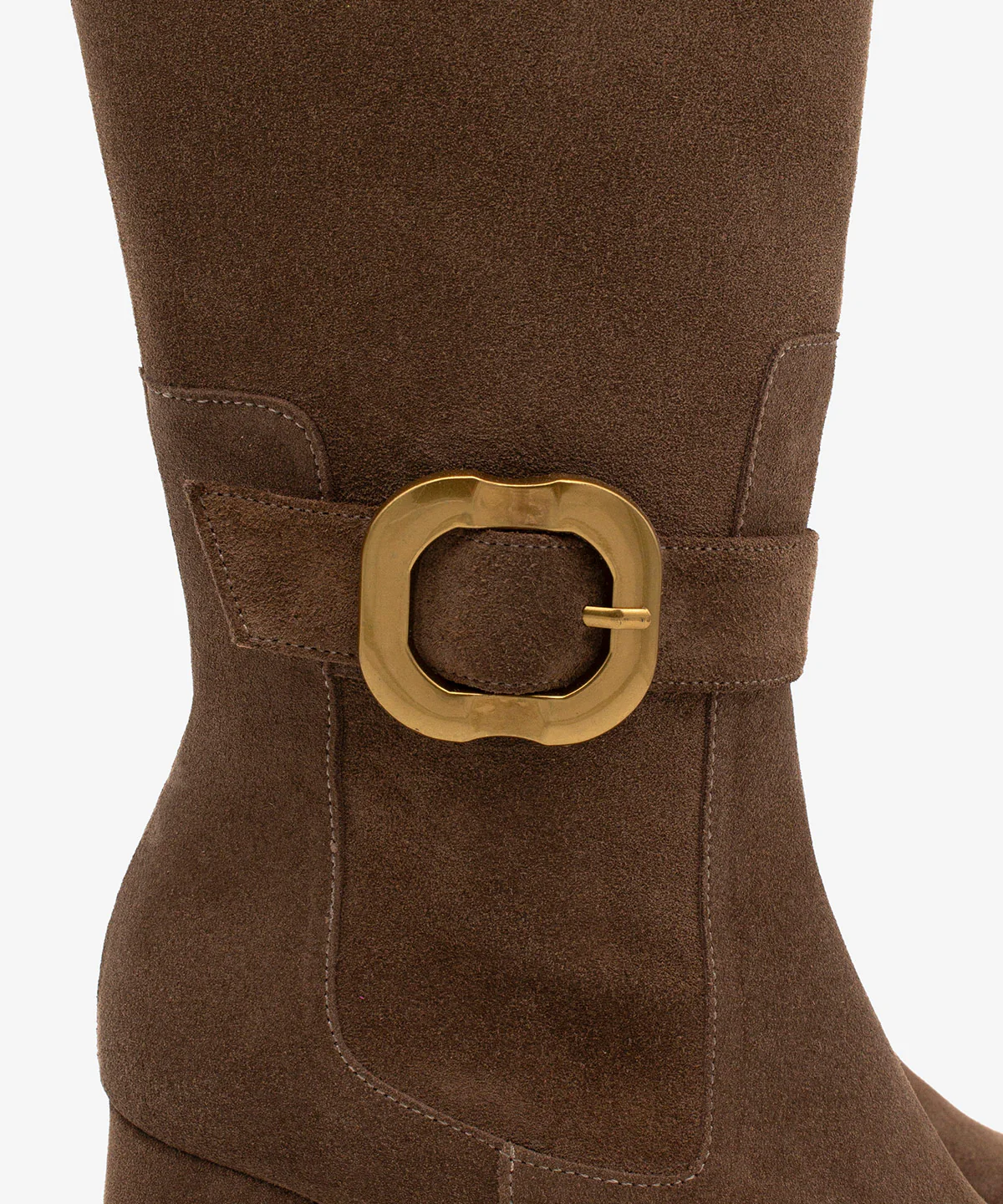 ELORA – Bota de mujer con tacón ancho de serraje - Image 7