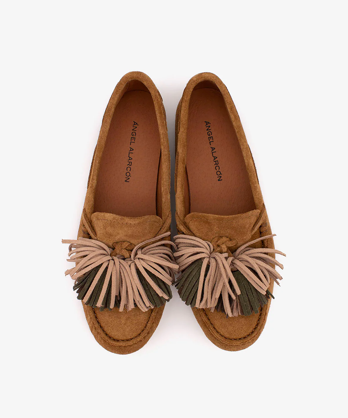 ENRICA – Mocasín kiowa plano con adorno de serraje - Image 9