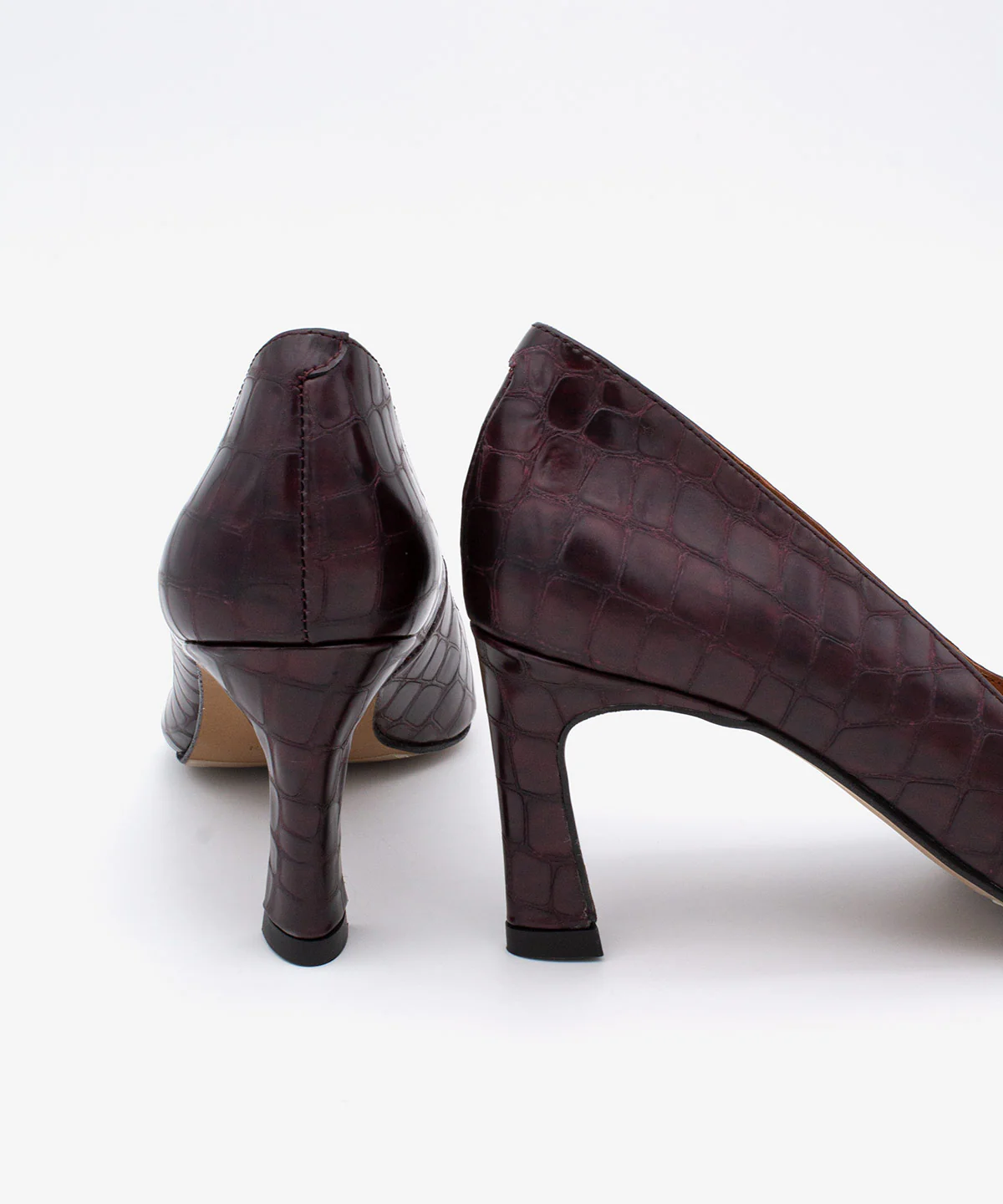 HARIAH – Estileto básico, elegante y cómodo de piel print croco - Image 11