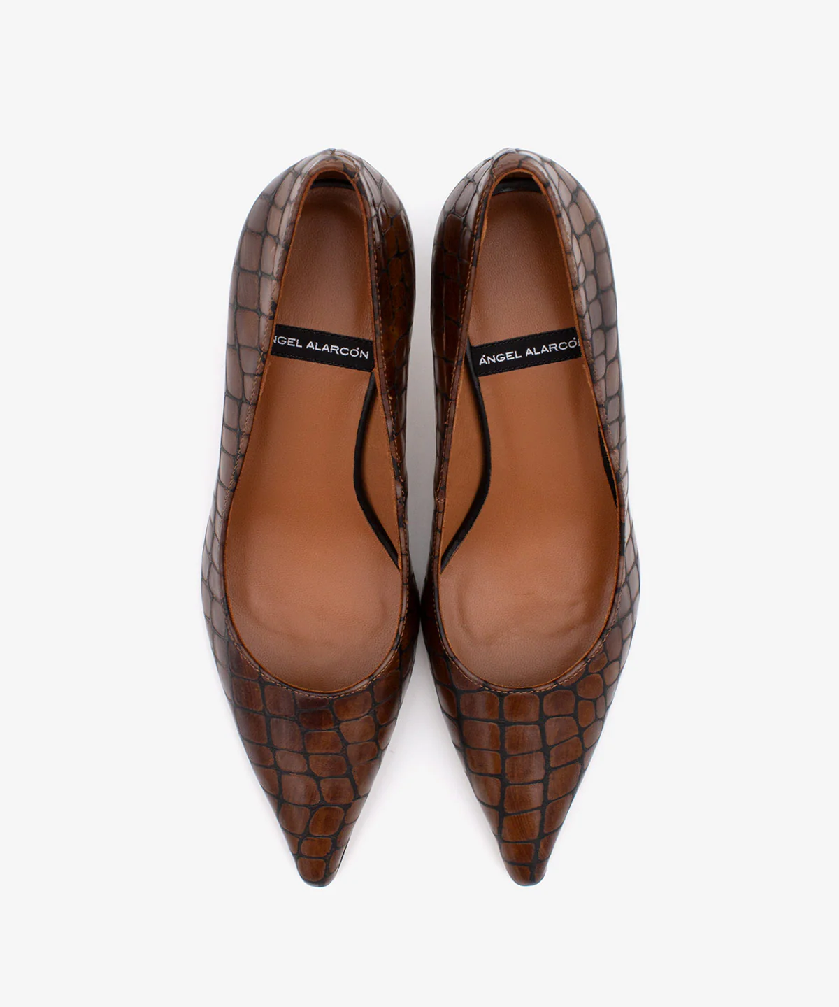 HARIAH – Estileto básico, elegante y cómodo de piel print croco - Image 4