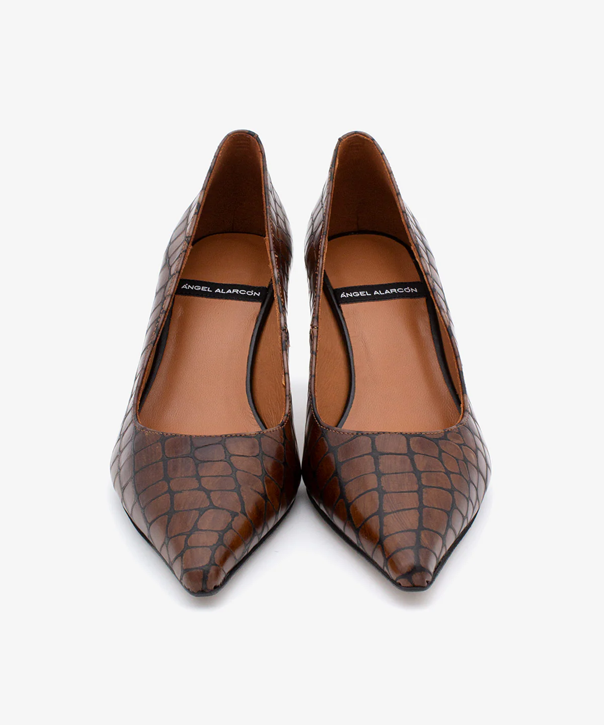 HARIAH – Estileto básico, elegante y cómodo de piel print croco - Image 5