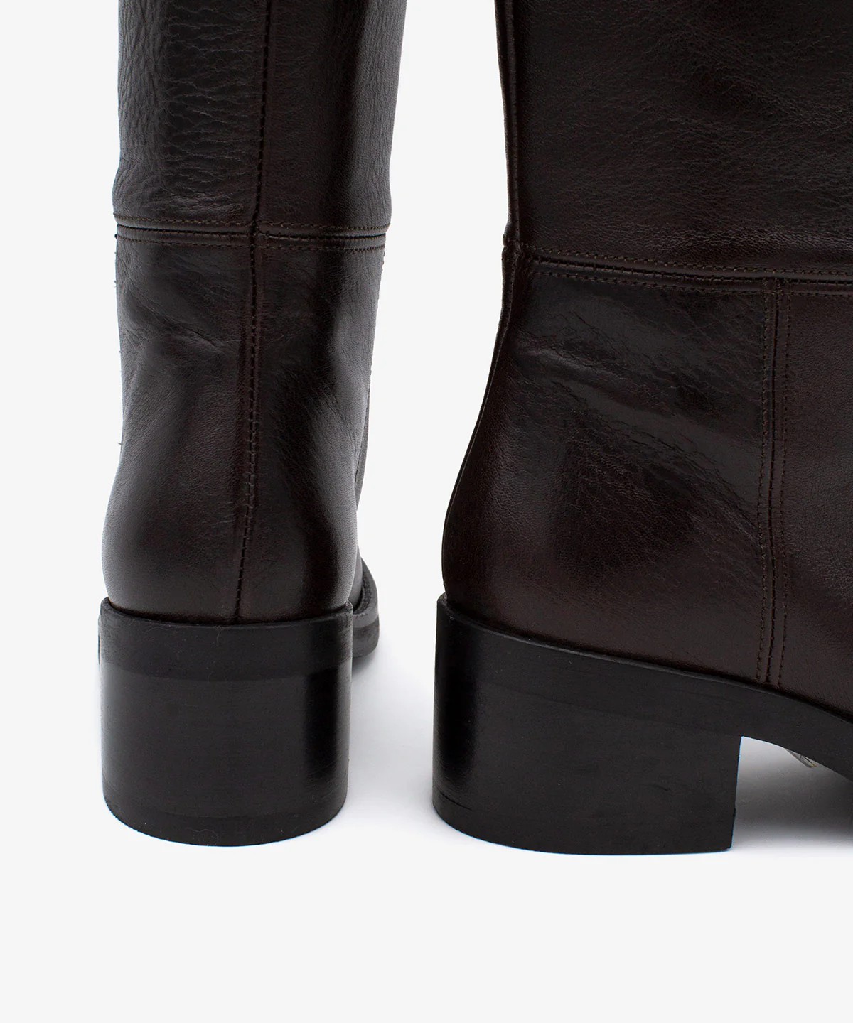 ICITA – Bota de caña alta con suela ancha y tacón cómodo de piel natural - Image 11