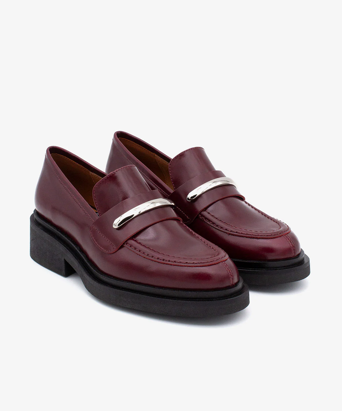 ITILIA – Mocasín de mujer de piel con suela gruesa - Image 8