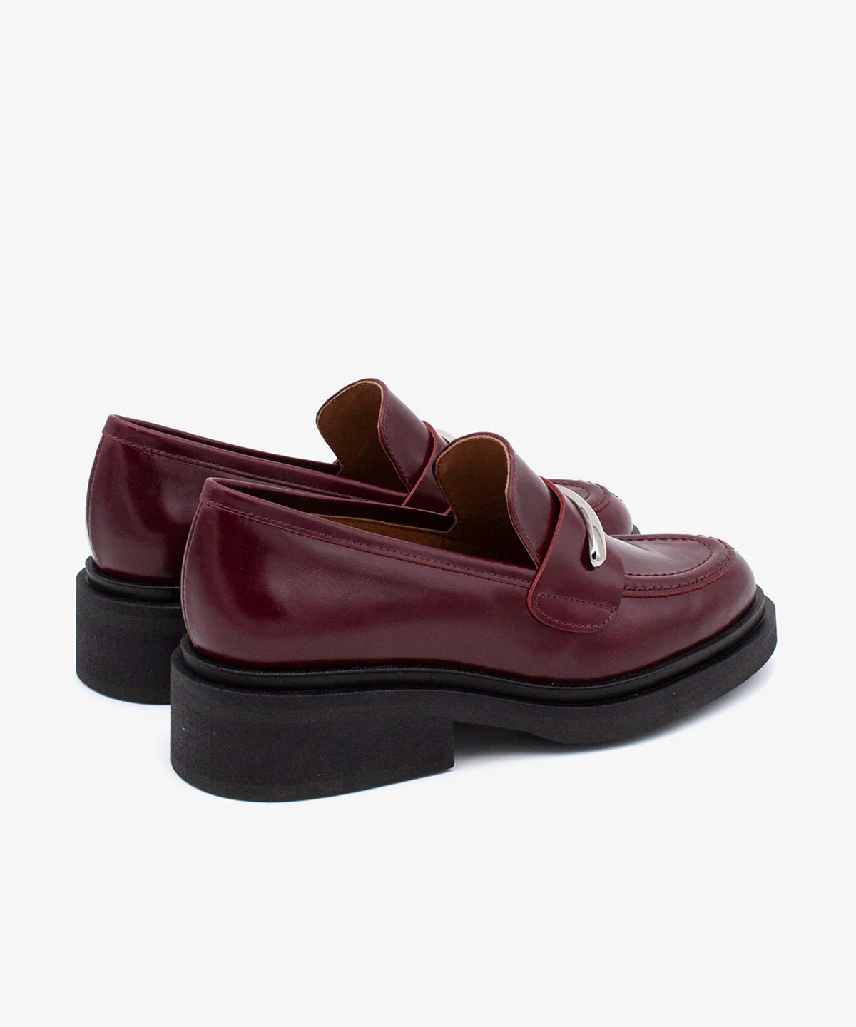 ITILIA – Mocasín de mujer de piel con suela gruesa - Image 9