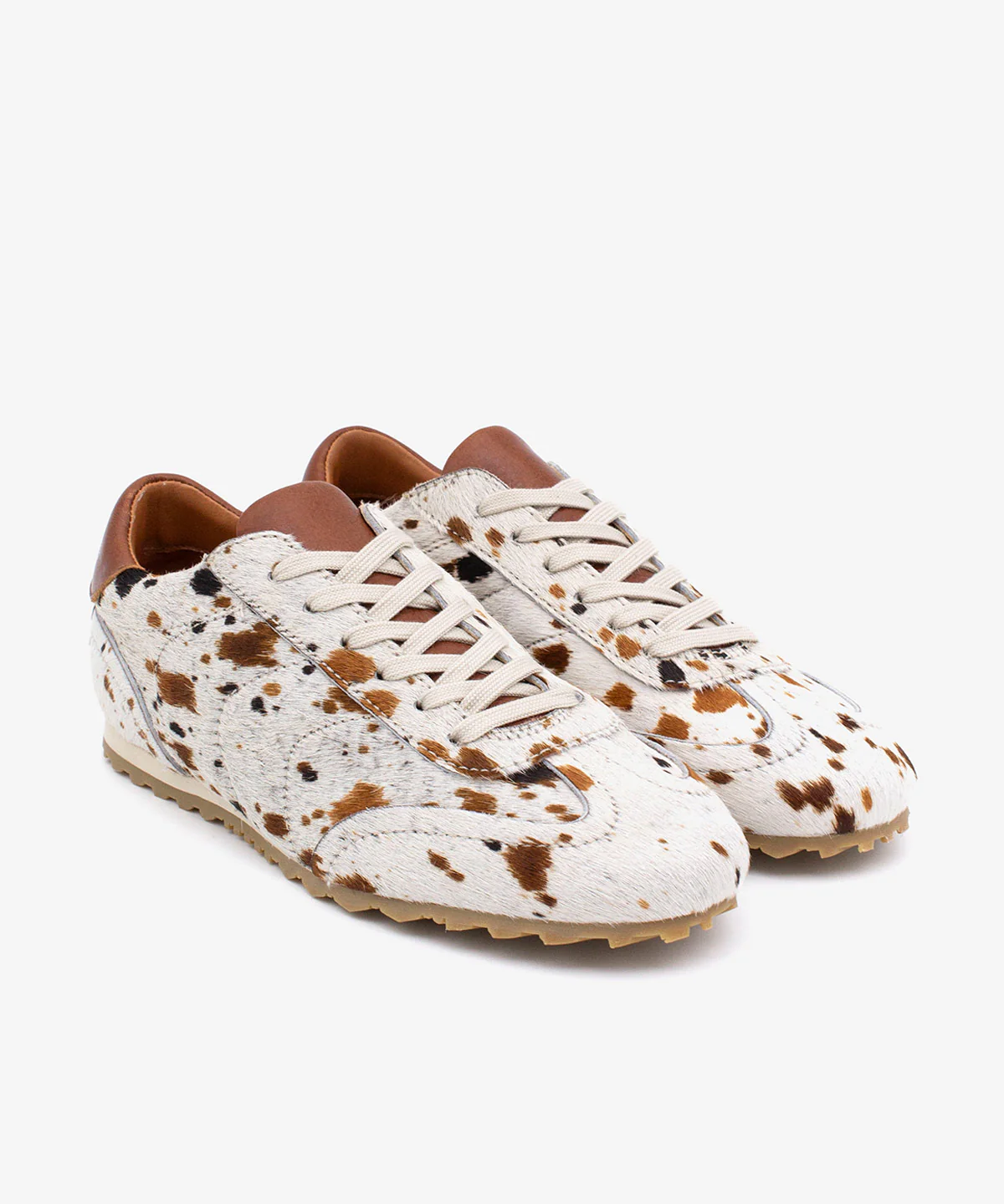 KESIA - Sneakers de mujer cómodos y elegantes de pelo print vaquita - Image 4
