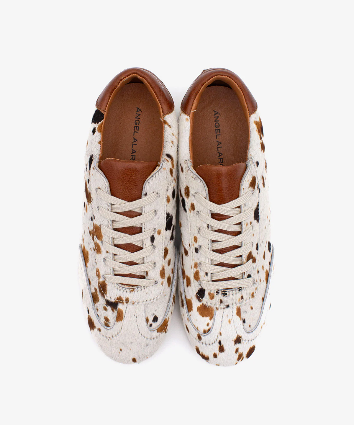 KESIA - Sneakers de mujer cómodos y elegantes de pelo print vaquita - Image 6