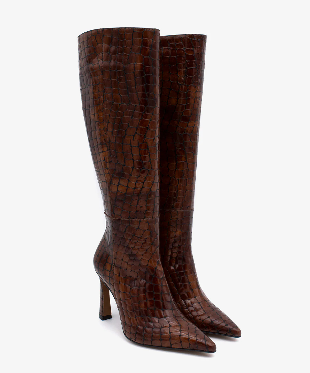 LALTA – Bota de mujer alta elegante de piel croco - Image 2