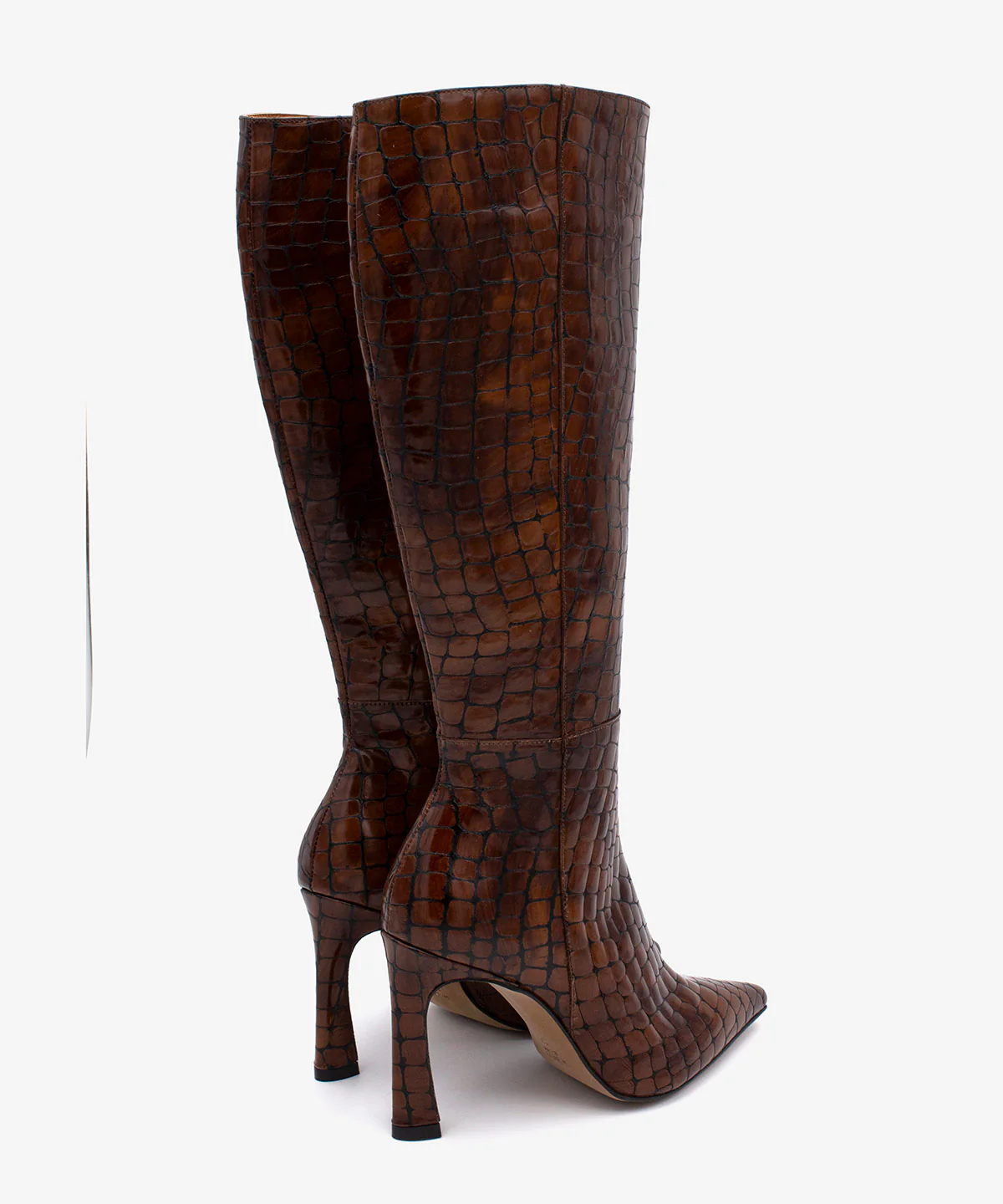 LALTA – Bota de mujer alta elegante de piel croco - Image 3