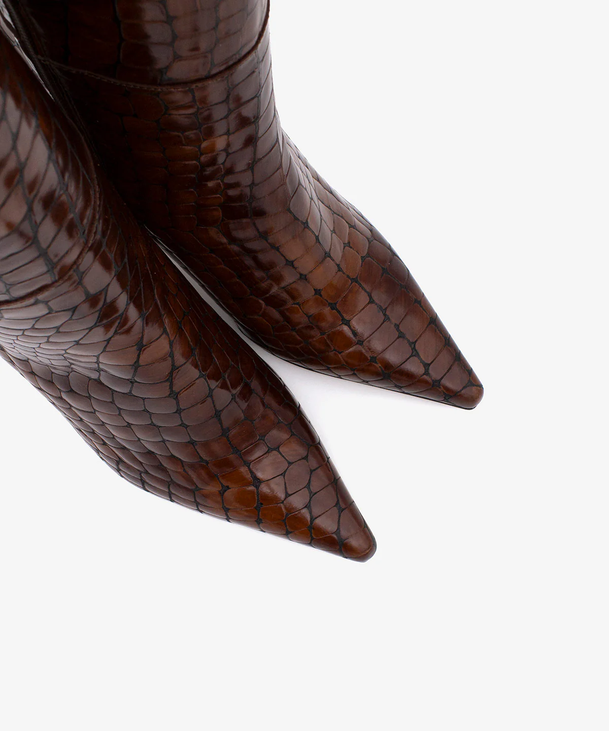 LALTA – Bota de mujer alta elegante de piel croco - Image 4