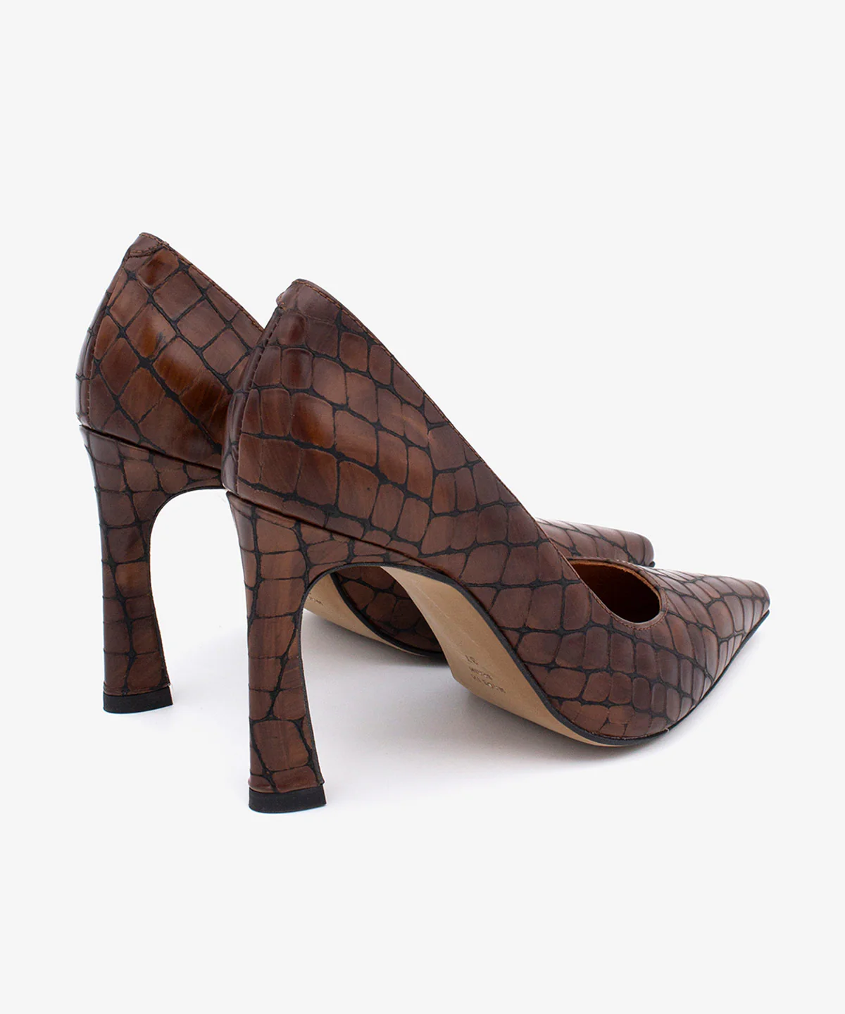 LARIAH – Stiletto de mujer elegante y sofisticado de piel croco - Image 4