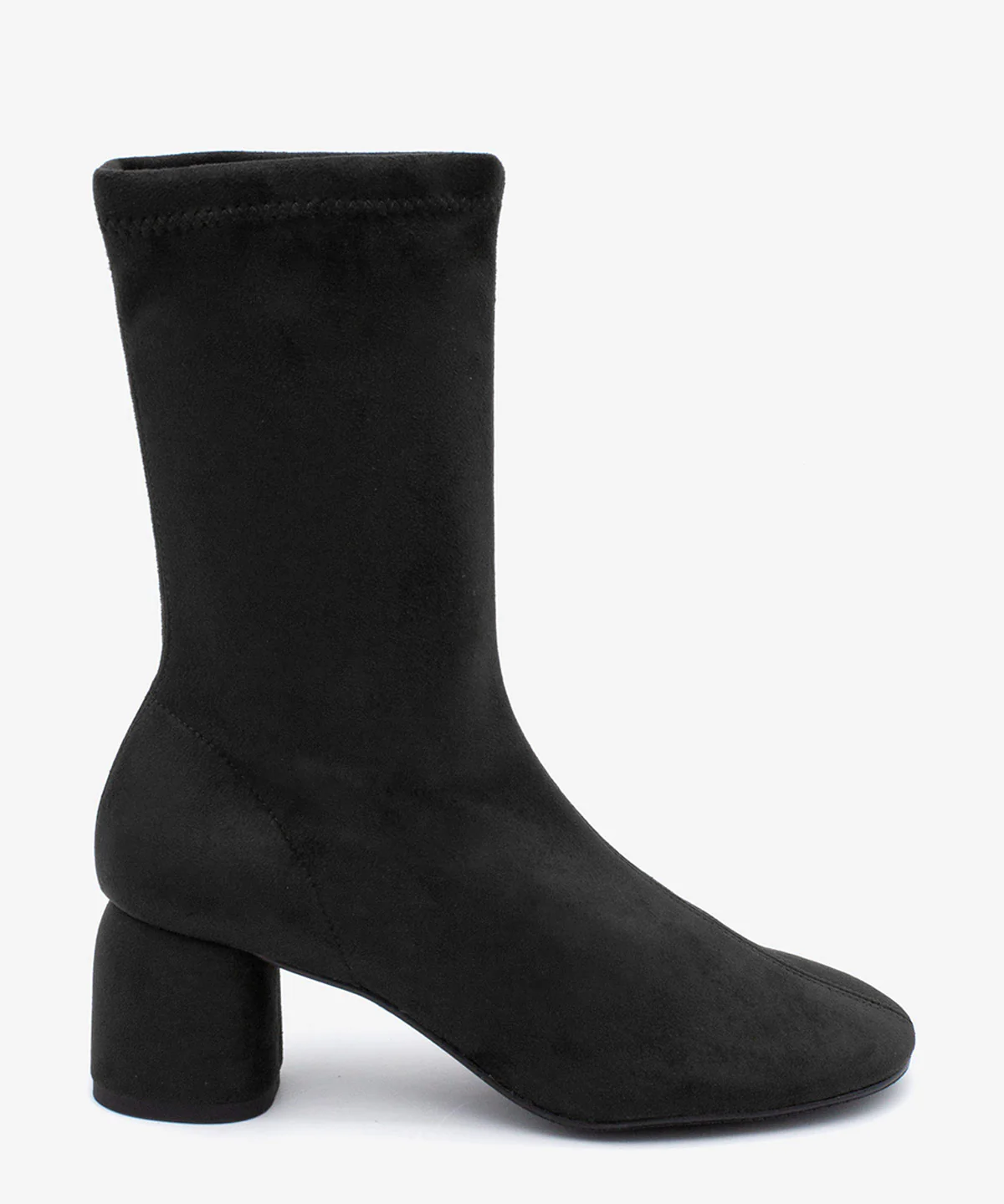 MADEL – Bota de mujer tipo calcetín de caña baja en elástico anteado - Image 10