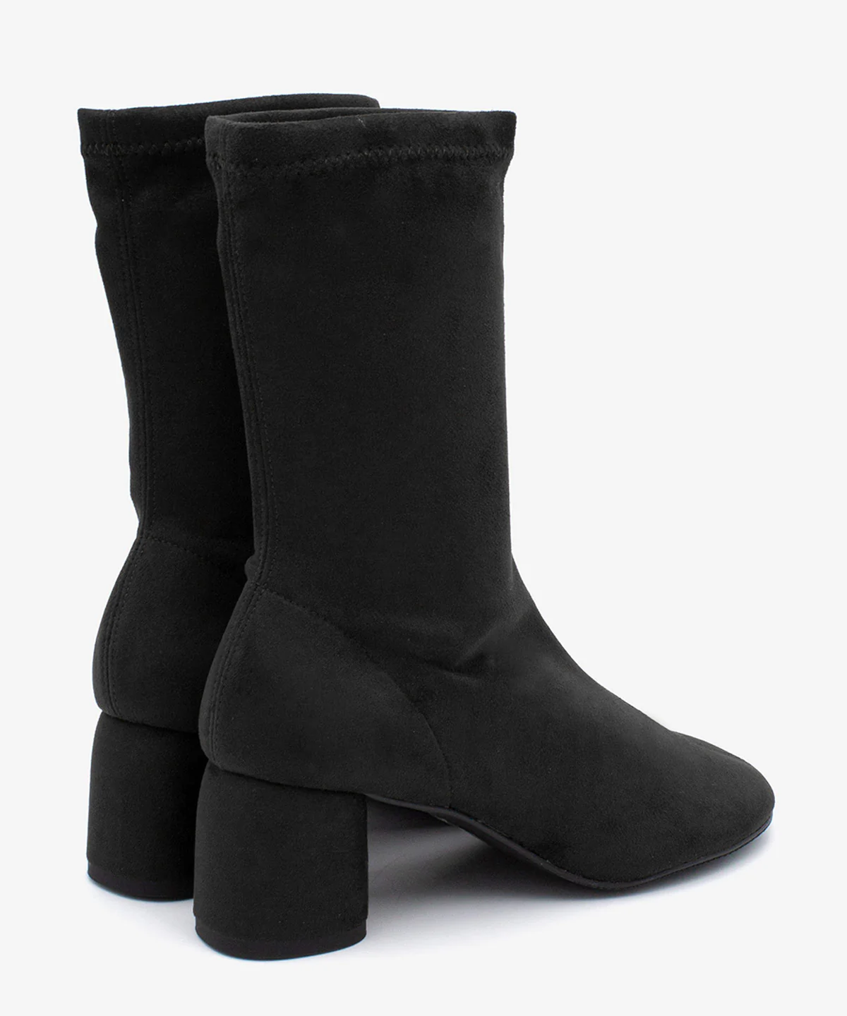 MADEL – Bota de mujer tipo calcetín de caña baja en elástico anteado - Image 12