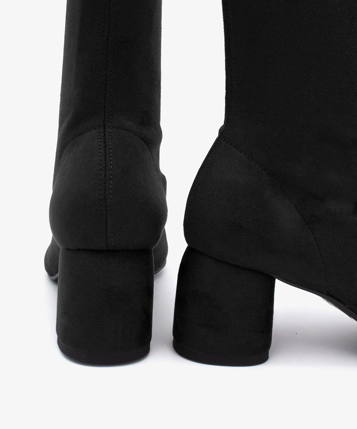 MADEL – Bota de mujer tipo calcetín de caña baja en elástico anteado - Image 14