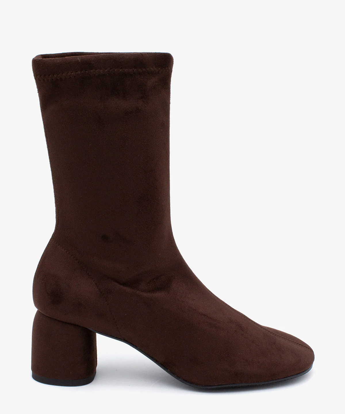 MADEL – Bota de mujer tipo calcetín de caña baja en elástico anteado - Image 15
