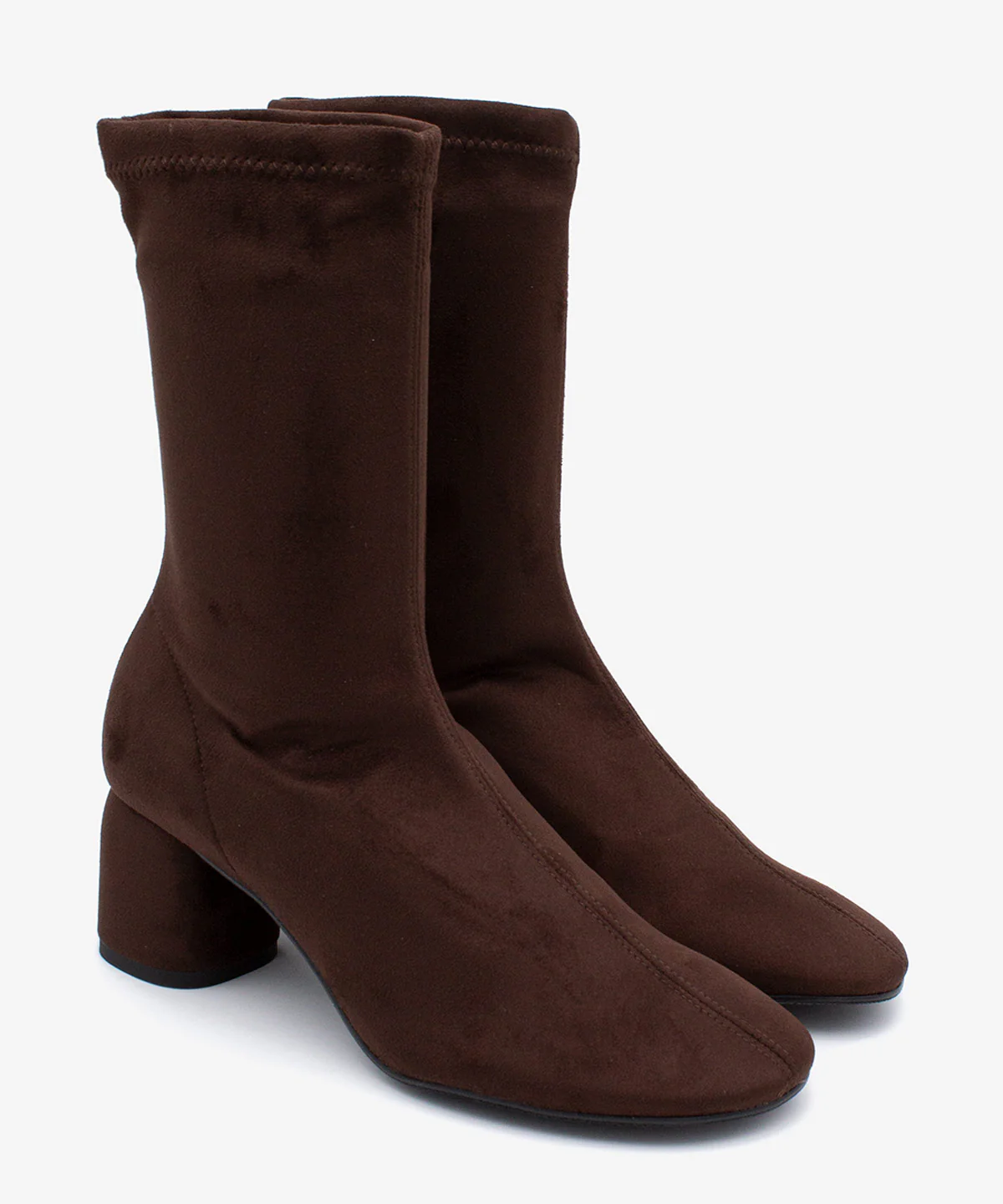 MADEL – Bota de mujer tipo calcetín de caña baja en elástico anteado - Image 16