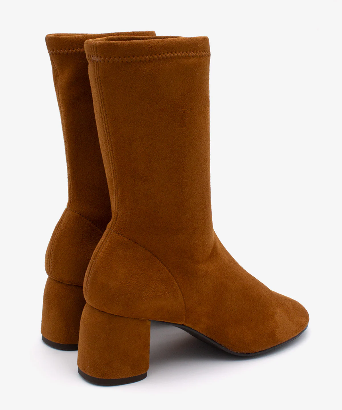 MADEL – Bota de mujer tipo calcetín de caña baja en elástico anteado - Image 7