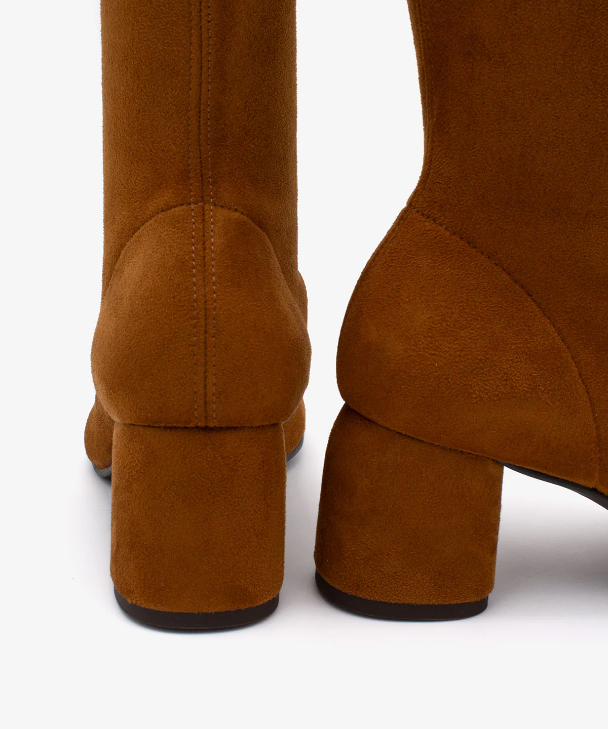 MADEL – Bota de mujer tipo calcetín de caña baja en elástico anteado - Image 9