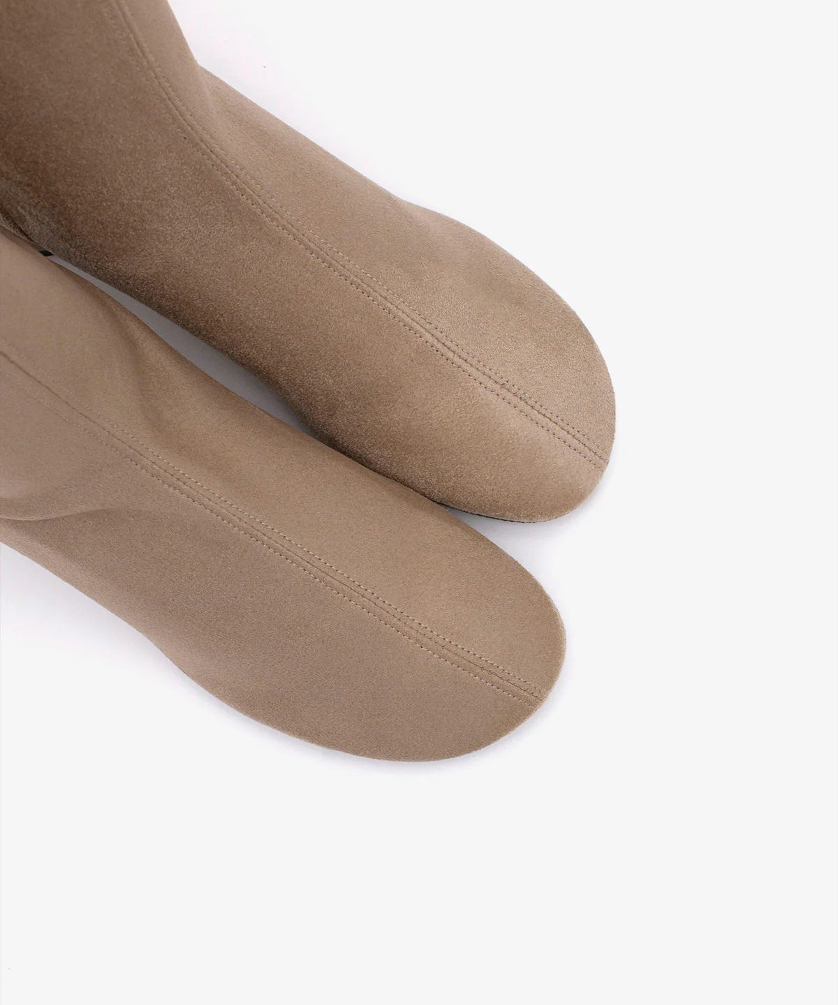 MADELINE – Bota de mujer tipo calcetín de caña alta con tacón en elástico anteado - Image 4