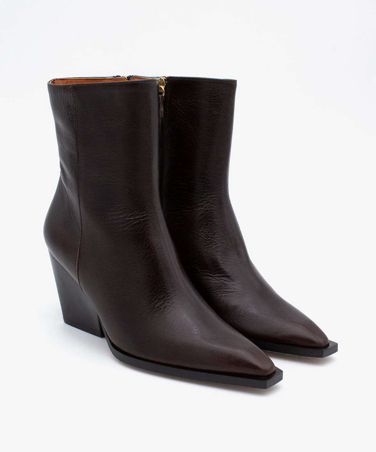 MIRETTE – Botín de mujer con tacón ancho y diseño moderno de piel natural - Image 16