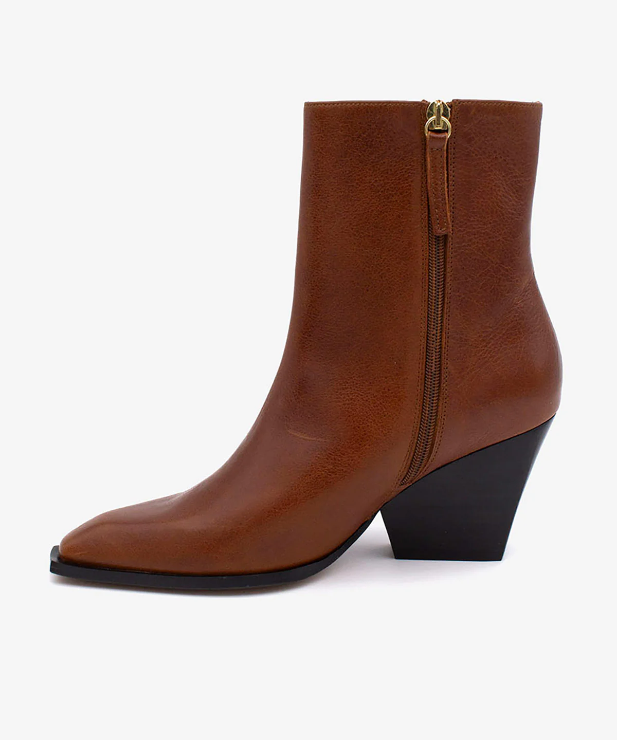 MIRETTE – Botín de mujer con tacón ancho y diseño moderno de piel natural - Image 6