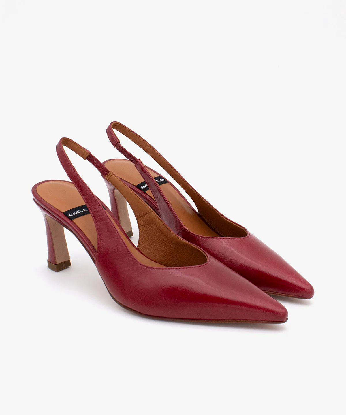 NARA – Stiletto destalonado con tacón alto de piel texturizada - Image 14