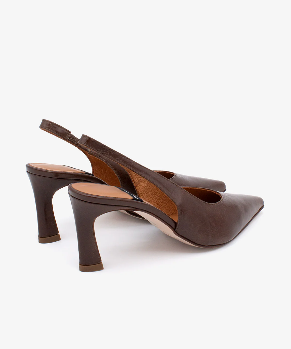 NARA – Stiletto destalonado con tacón alto de piel texturizada - Image 20