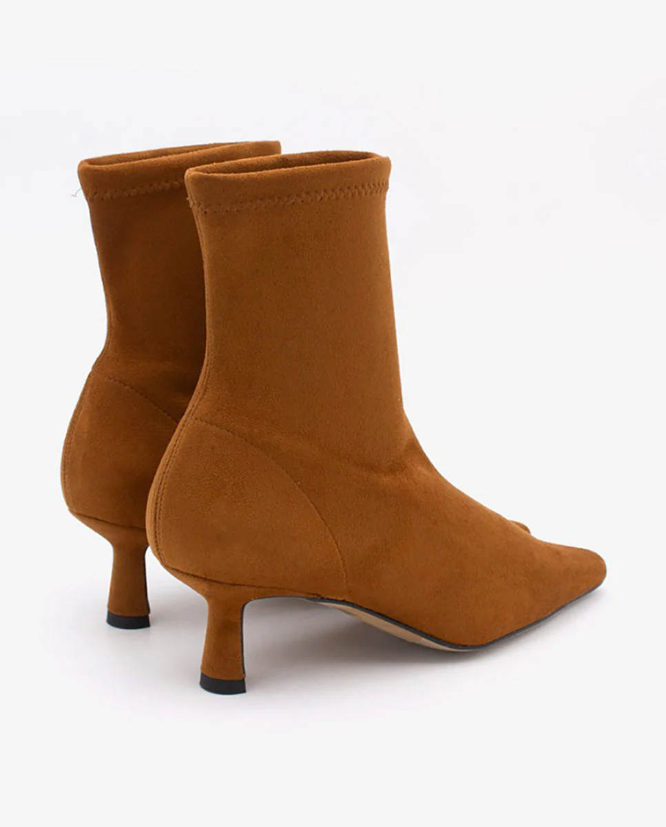 NELLY – Botines elásticos de tipo calcetín con tacón bajo - Image 3