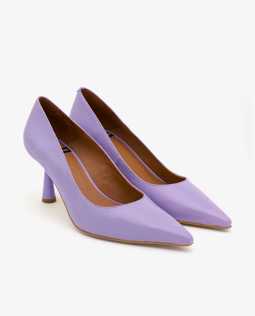 VEGA – Stiletto de piel con tacón de diseño - Image 2